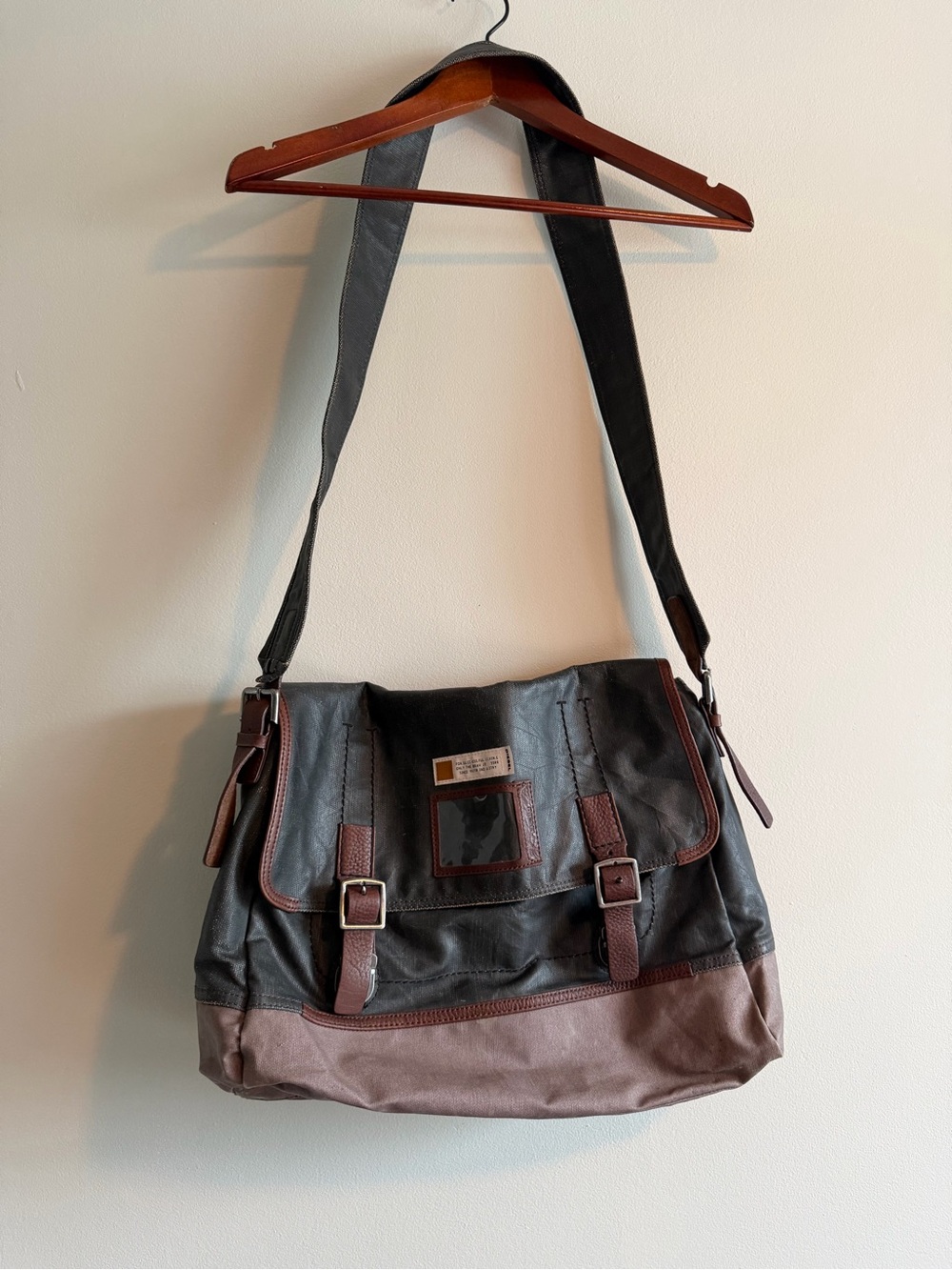 Diesel Y2K Utility Grunge Messenger Shoulder Bag
